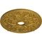 Ekena Millwork Jamie Ceiling Medallion (Fits Canopies up to 3 7/8"), 23 5/8"OD x 3 7/8"ID x 2 1/8"P, Pharaohs Gold CM23JAPGS - alternate 4